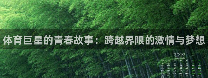 尊龙官网下载平台注册:体育巨星的青春故事:跨越界限的激情与梦